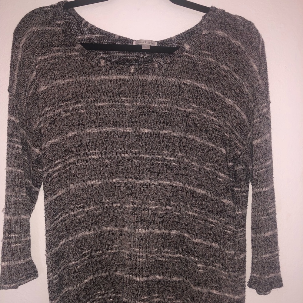 Charming Charlie 3/4 sleeve light sweater